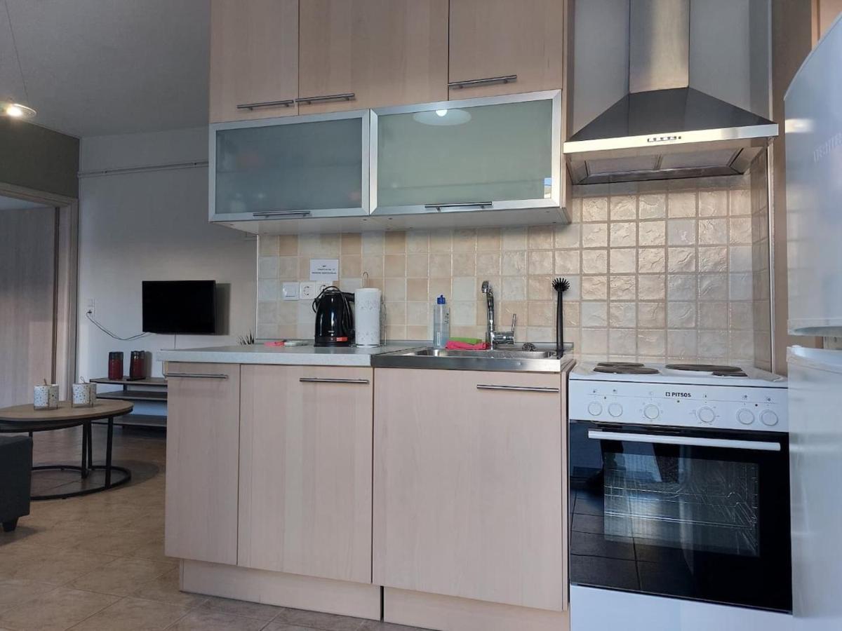 Ρετιρέ Στο Κέντρο Της Κατερίνης Apartment Exterior foto